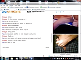 Omegle Erection for Girl and Cum