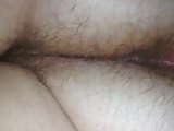 hairy ass and pussy.