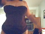 BBW - Showing of some lingerie (Low quality  short)