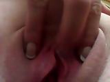 close-up amateur pussy masturbation