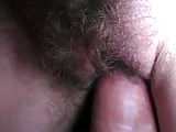 Close up sperm on pussy