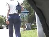 Mature Big Ass Tight Leggings