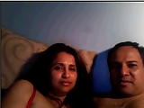 Desi husband wife on webcam