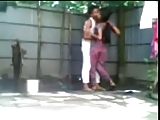 Young Shameless Bengali Couple Doing Open Air Fucking