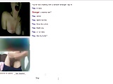 Omegle- Hot 18 yrs old teen show her tits + bonus tits