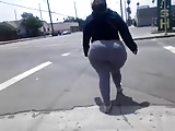 Big booty walking