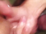 Huge dick fucking pussy till she squirts