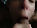 Holly-cocksucking, deepthroating and sucking balls