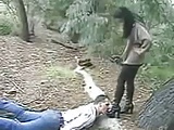 Asian Mistress and her Shoe-cleaning-toy part2