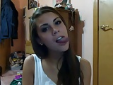 Hot Girl with Amazing Tongue Talent