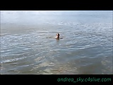 Skinny dipping at a park- andrea sky