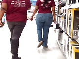 Huge Wide BBW Donk In Tight Jeans