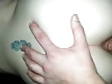 White girl short homemade anal
