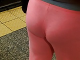 Pinks sweat vpl booty