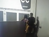 security guys catch a couple fucking 