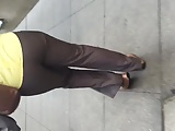 Nice big booty black milf in dress pants 2