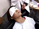 Asian lady gets fooled in beauty saloon 2