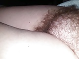 soft hairy pussy & ripe nipple early in the morning