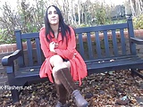 Dark mysterious Chloe Lovettes public nudity and outdoor