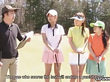 Asian golf game turns into a toy session