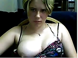 German young girl show one tits with face (by jozik)