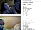 chatroulette lesbian couple, kiss and touch boobs