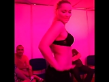 Lana S hungarian pornstar striptease at Eros Show 2013