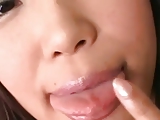 Japanese Long tongue girl1