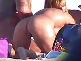 Girl on the beach Voyeur