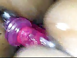 black booty sticky masturbating