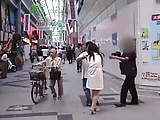 Hot Asian naked and fucki ng in public            