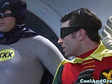 Tori Black banged in threesome by Batman and Robin