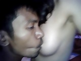Asian couple having sex