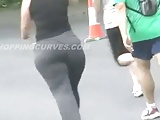 Throwback: CURVY Mature PAWG in Walk-a-thon!!