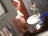 Hidden cam young fat girl in the bathroom