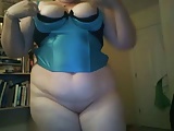 BBW Shoves a Toy in her Fat Pussy