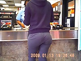 fat ebony ass spy in mcdonalds