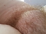 her soft belly, soft hairy pussy