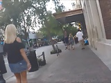 Public cumwalk with help from Xhamster member