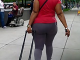 Thick Candid In Thin Spandex VPL