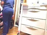 BUBBLE BUTT ON THIS NURSE!!!