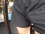 81 NYLON SHORTS FREEBALLING OBVIOUS BULGE STREET