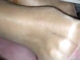 crunk Wife Footjob