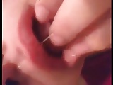Bating in bf and licking her juices