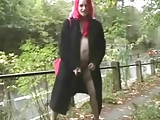 Exhibitionist pregnant girl