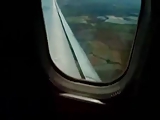 Real Female Masturbate in a full plane