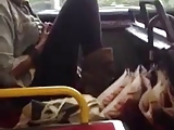 Masturbating on bus