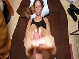 mom footjob!!