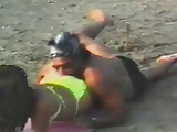 Epic Fail on the beach - Nose in Ass