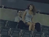 Getting it on in the Bleachers.